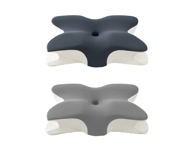 Memory Foam Butterfly Pillow Neck Support Slow Rebound Cervical Pillow