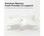 Memory Foam Butterfly Pillow Neck Support Slow Rebound Cervical Pillow