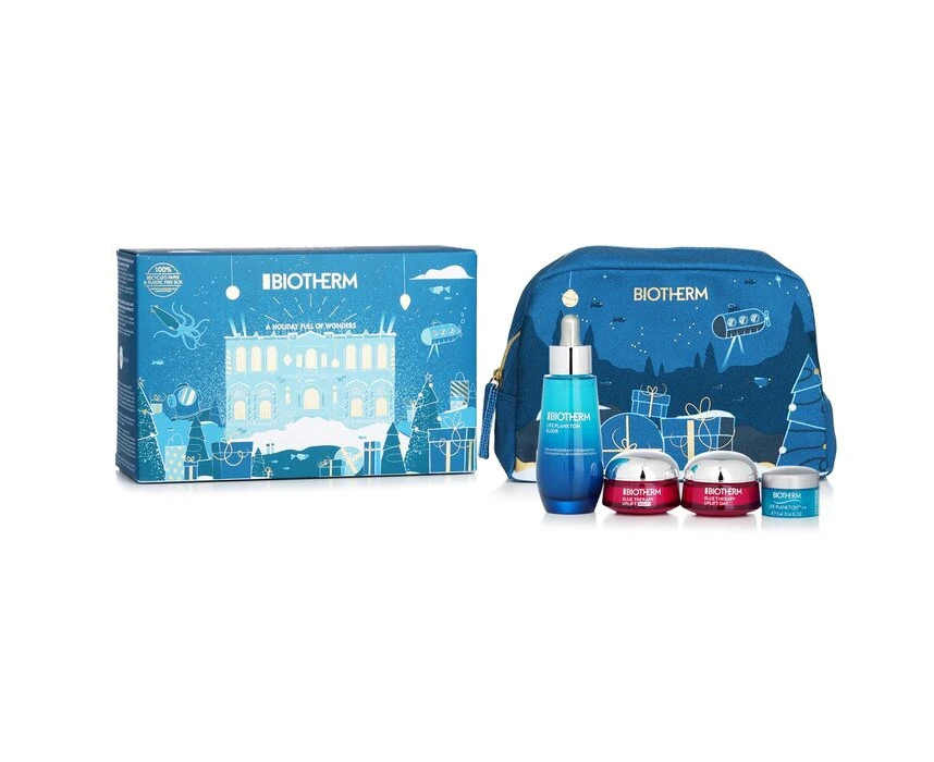 Biotherm Life Plankton Elixir Set: 4pcs+1pouch