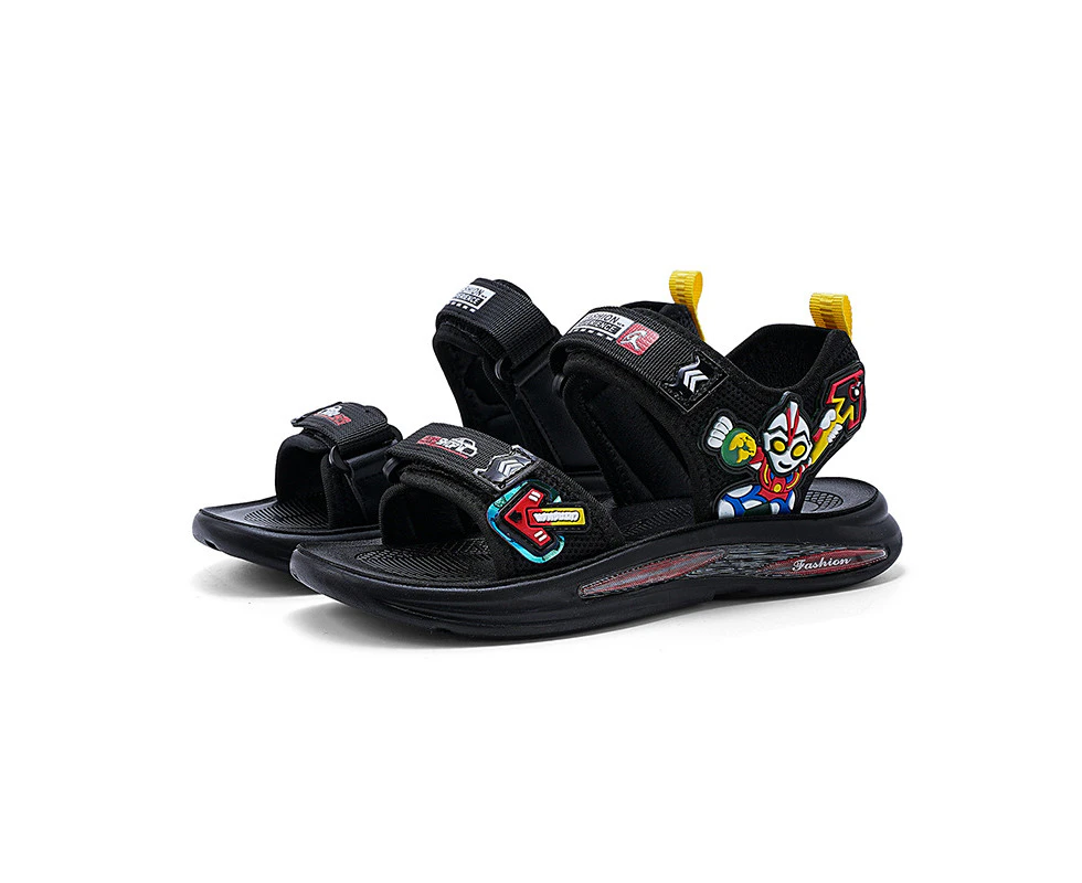 Boys sandals small and medium children's beach shoes 2024 summer new children's shoes little boy non-slip baby toddler shoes
