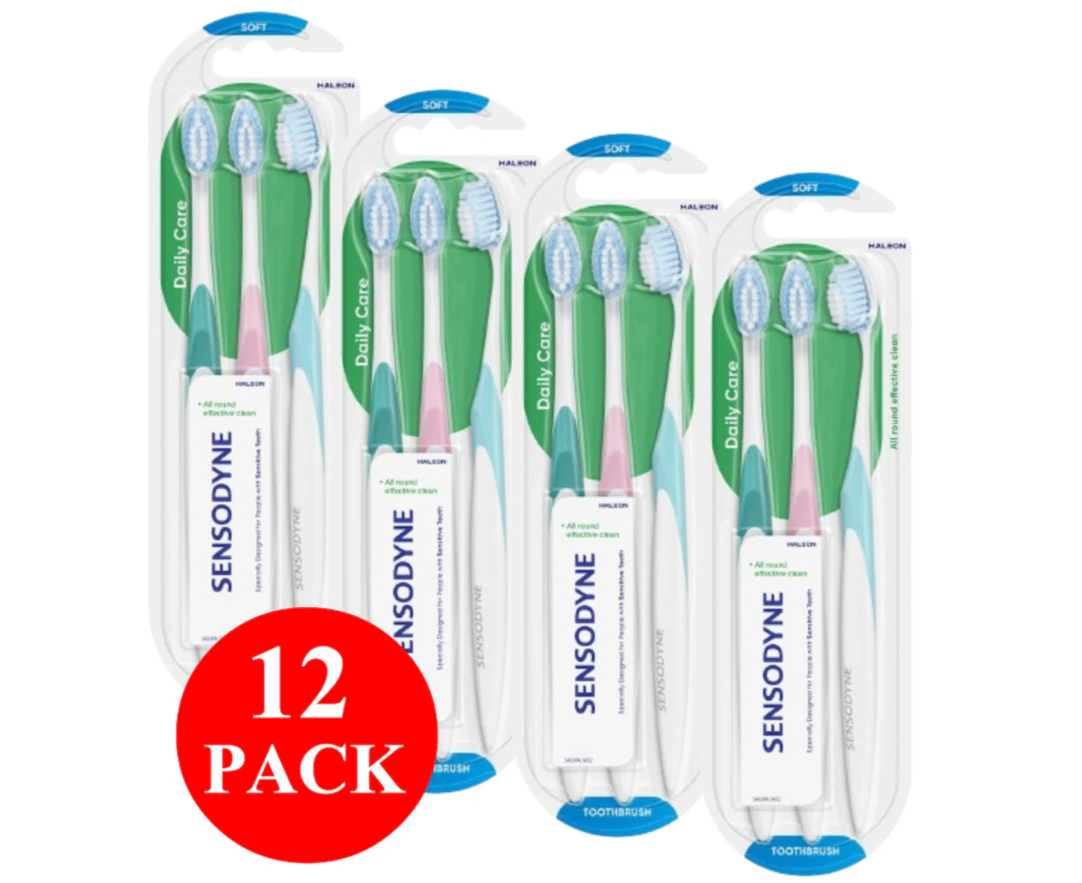 Sensodyne Soft Daily Care Toothbrush 12 Pack