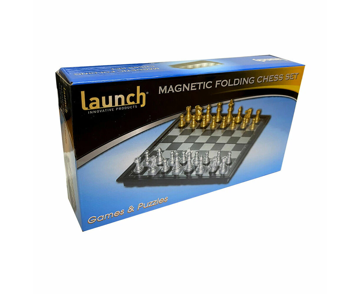 Launch Magnetic Folding Chess Set Board Game 2-Players 15cm (CHS741380)