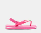 Havaianas Baby/Toddler Brazil Logo Sandals - Pink Flux/White