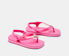 Havaianas Baby/Toddler Brazil Logo Sandals - Pink Flux/White