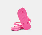 Havaianas Baby/Toddler Brazil Logo Sandals - Pink Flux/White