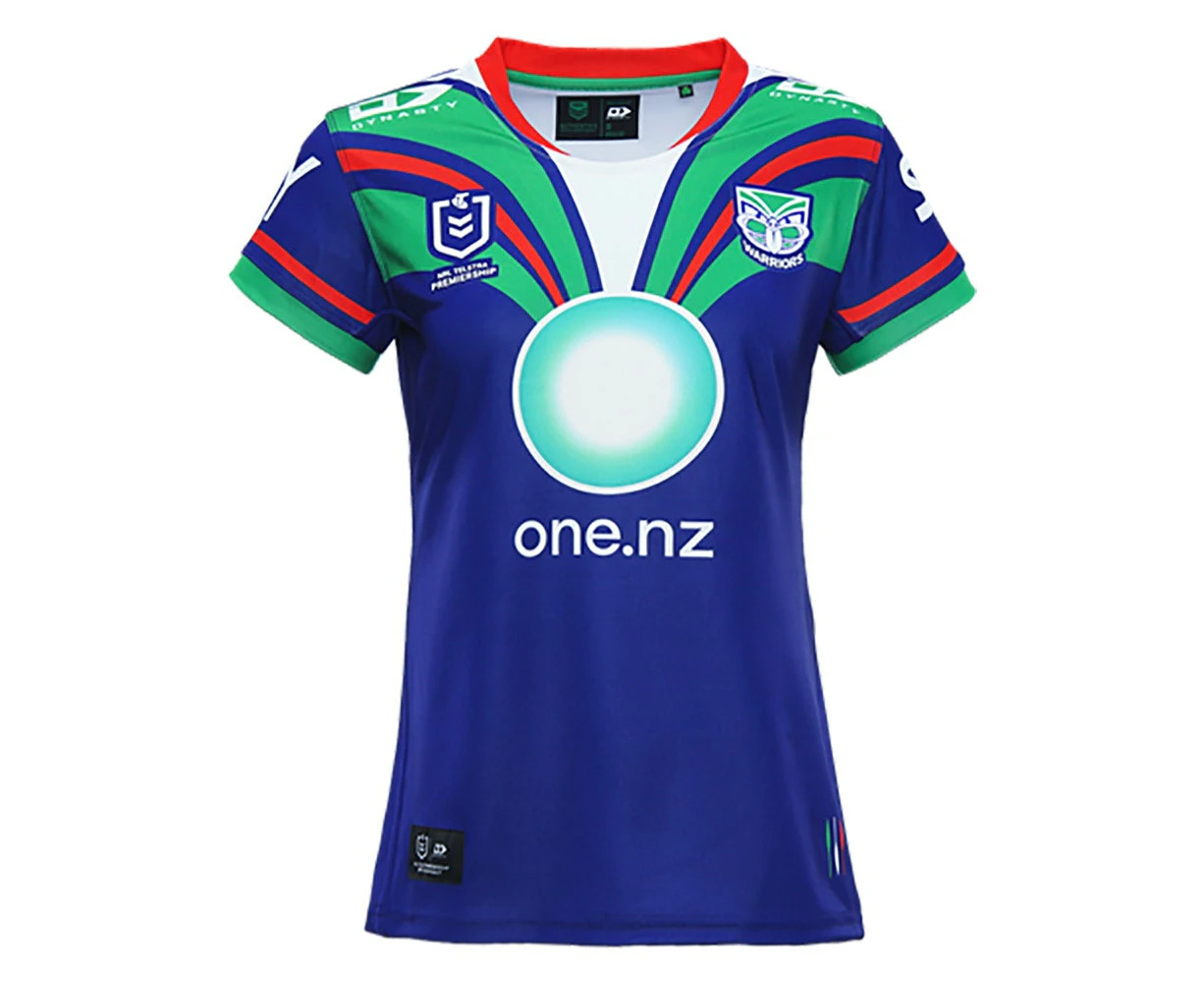 NZ Warriors Ecotek Replica Home Jersey Womens