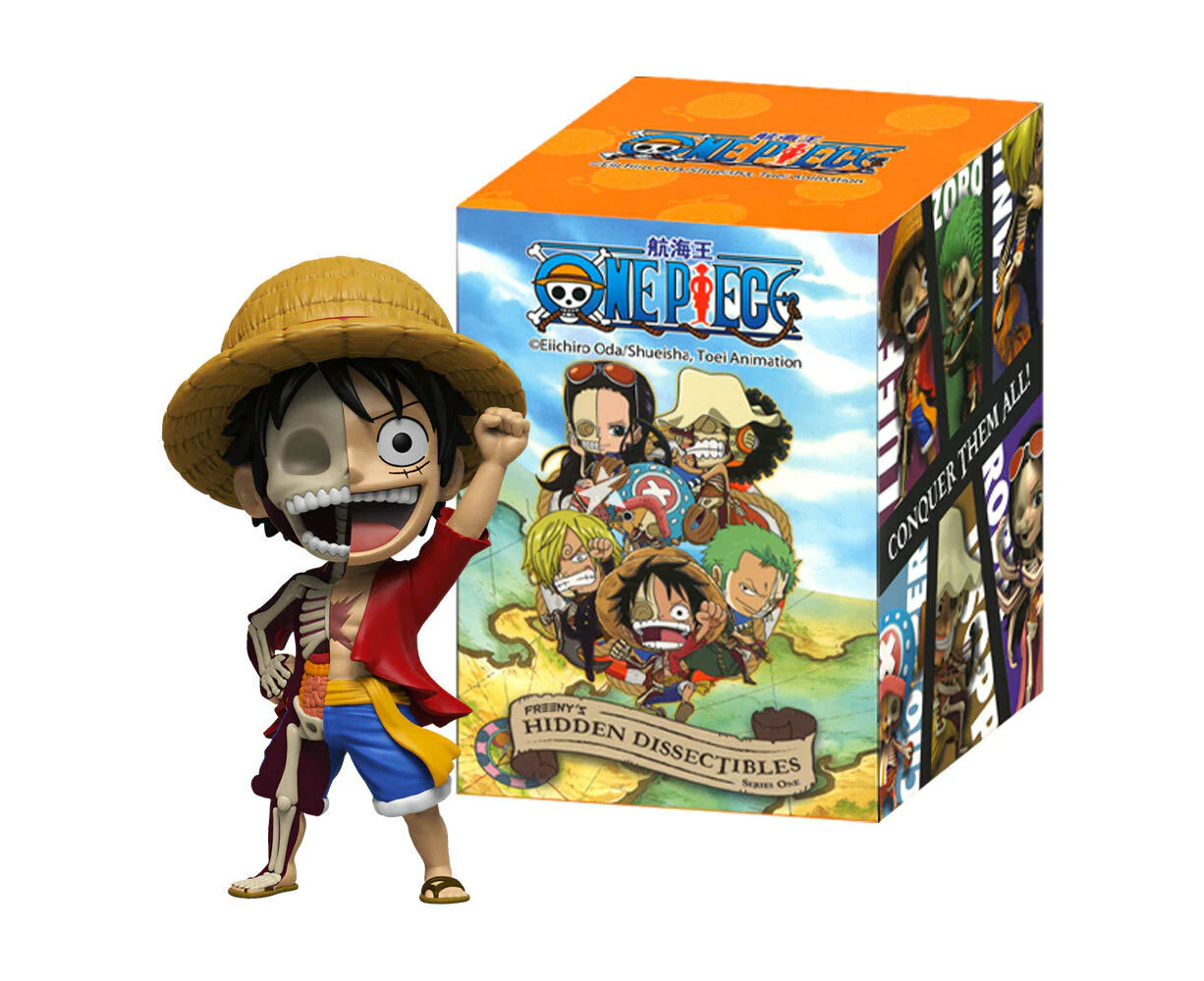 Mighty Jaxx Freeny's Hidden Dissectibles: One Piece Mystery Blind Box Asstd