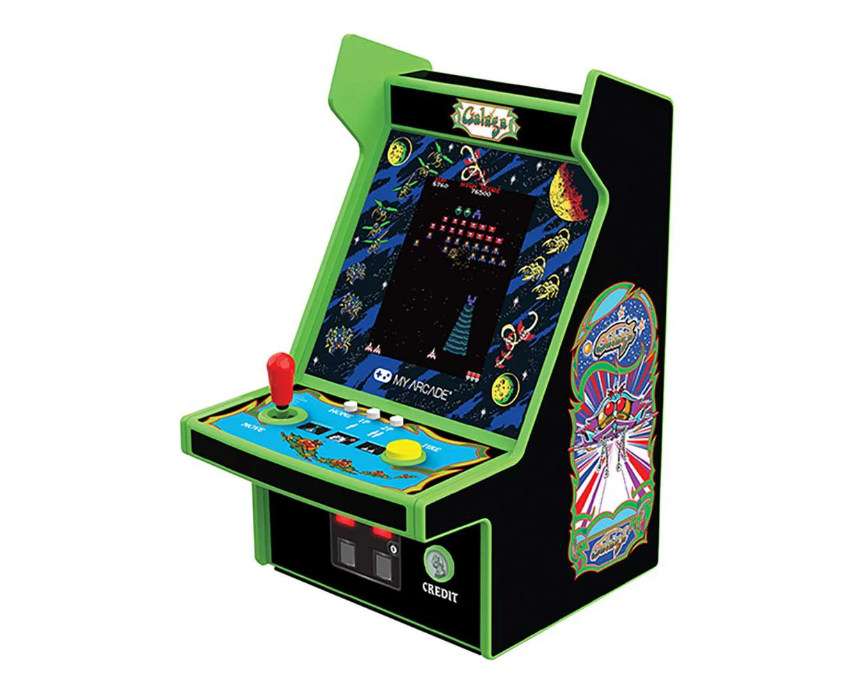 Galaga V2 Micro Player 6" Collectible Retro MyArcade Arcade Machine