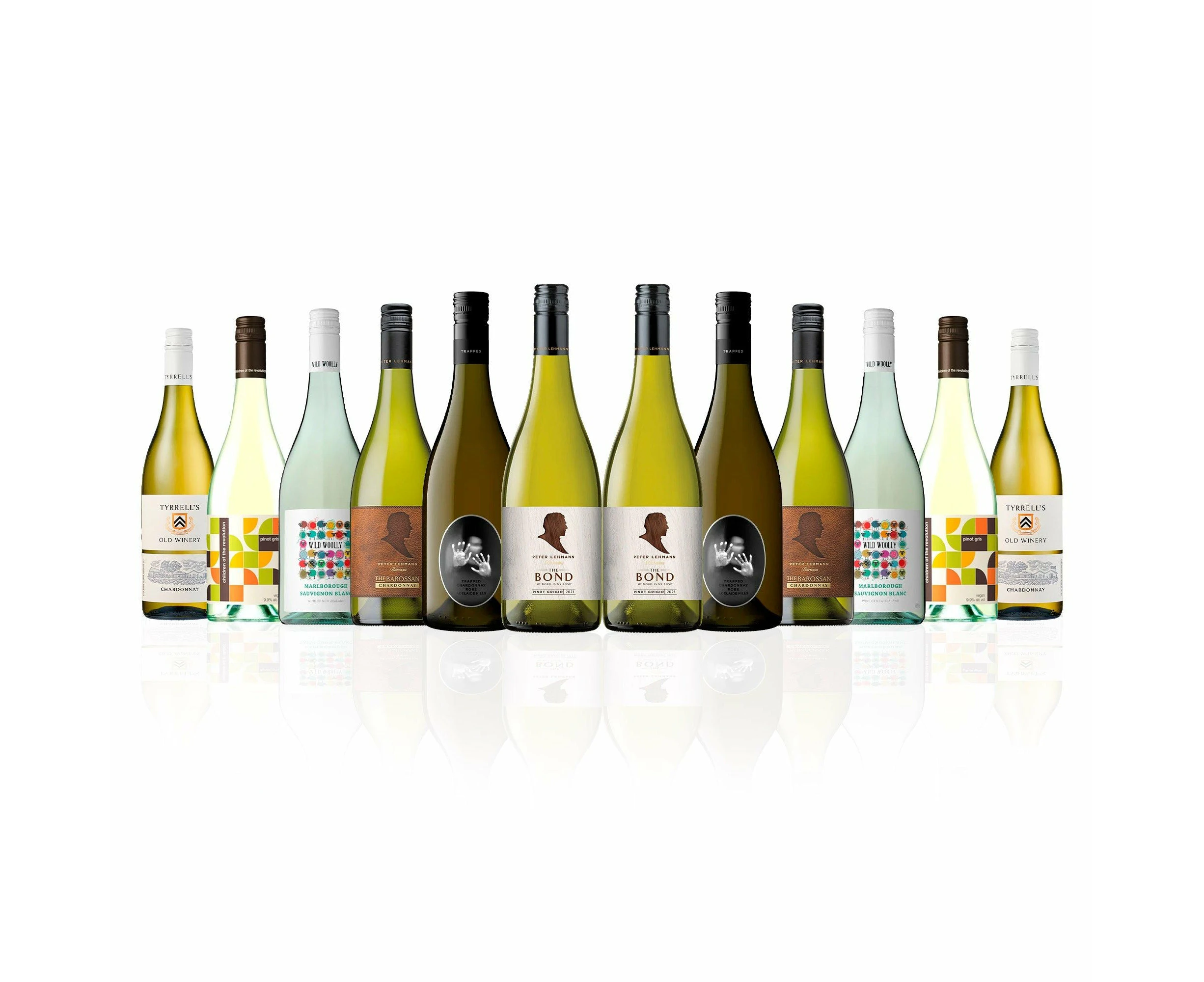 Premium Best Sellers White Mixed Case (12 Bottles)