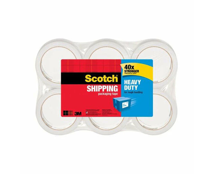 Scotch Pkg Tape 3850 6au Hd Pack Of 6