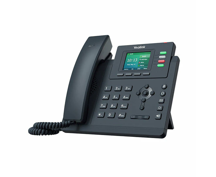 Yealink T33G 4 Line Ip Phone Colour Display Dual Gigabit Ports