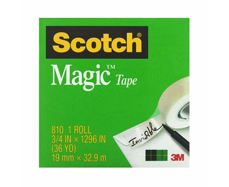 Scotch Magic Tape 810 19Mm X 33M Pk12