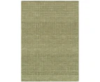 Cheapest Rugs Online Abasco Green Knitted Wool in Olive Rug