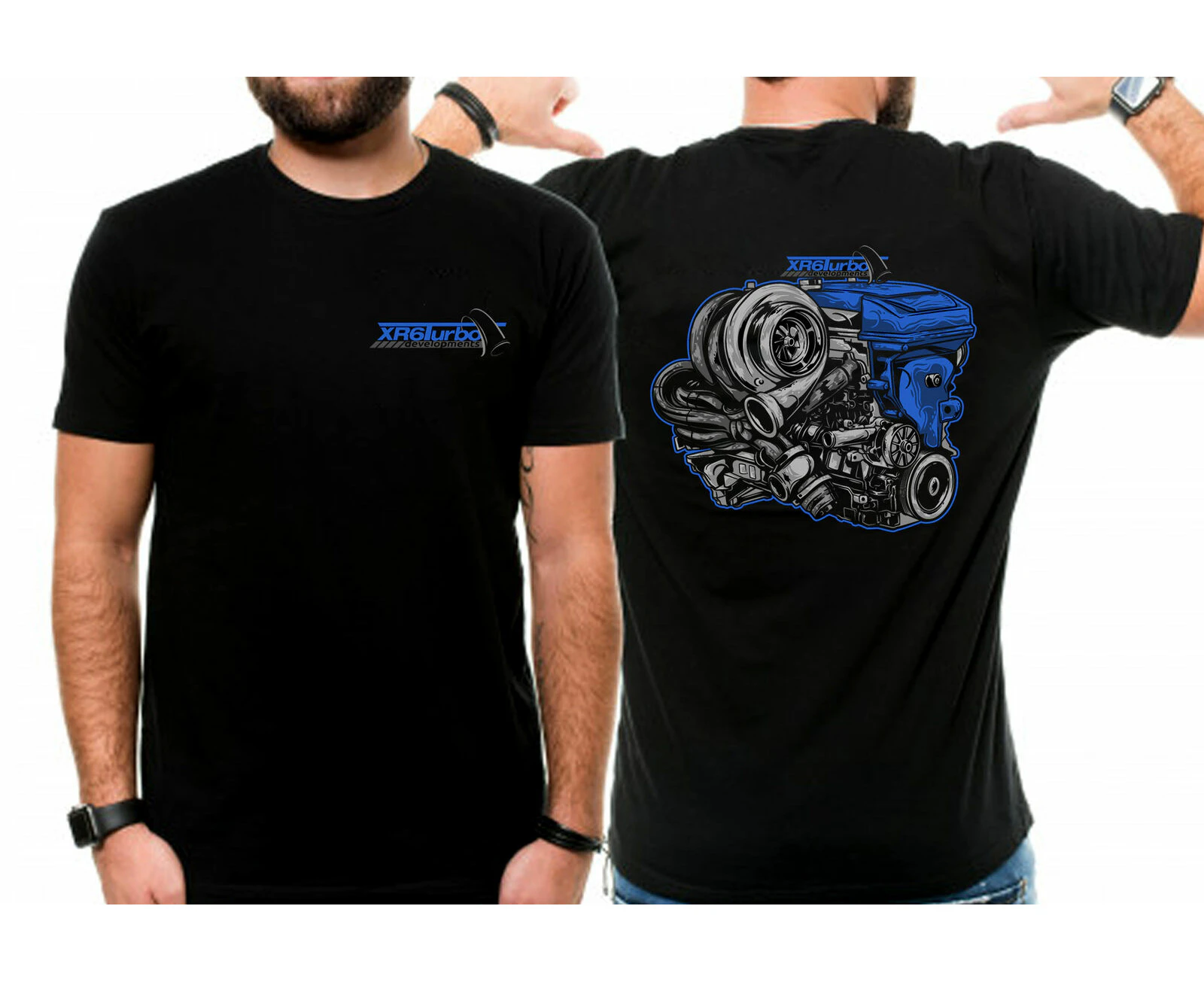 XR6 Turbo Developments "Barra" Print Tee  Meduim