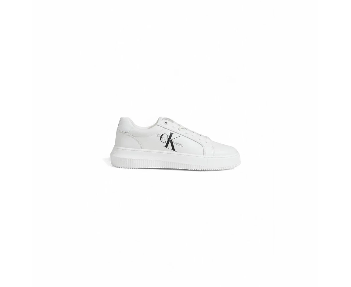 Calvin Klein Jeans White Leather Sneaker