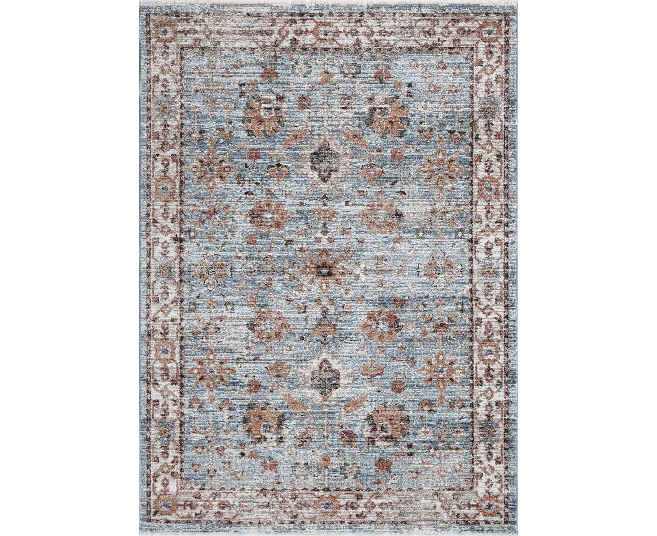 Edgar Roanoke Transitional Blue Rug