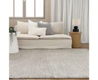 Eco Breeze Wool In Grey Rug