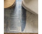 Cloud Modern Neutral Abstract in Blue Rug - 230X160CM