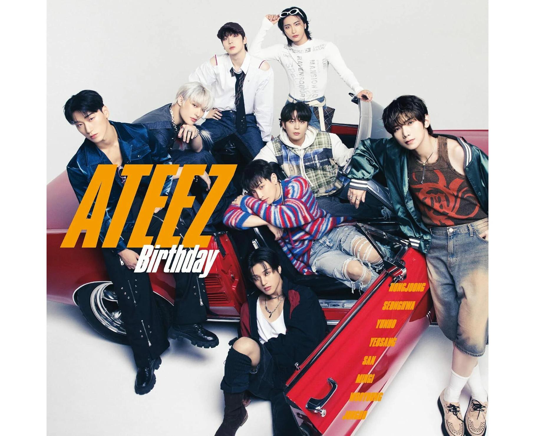 ATEEZ - Birthday  [CD5 MAXI-SINGLE] USA import