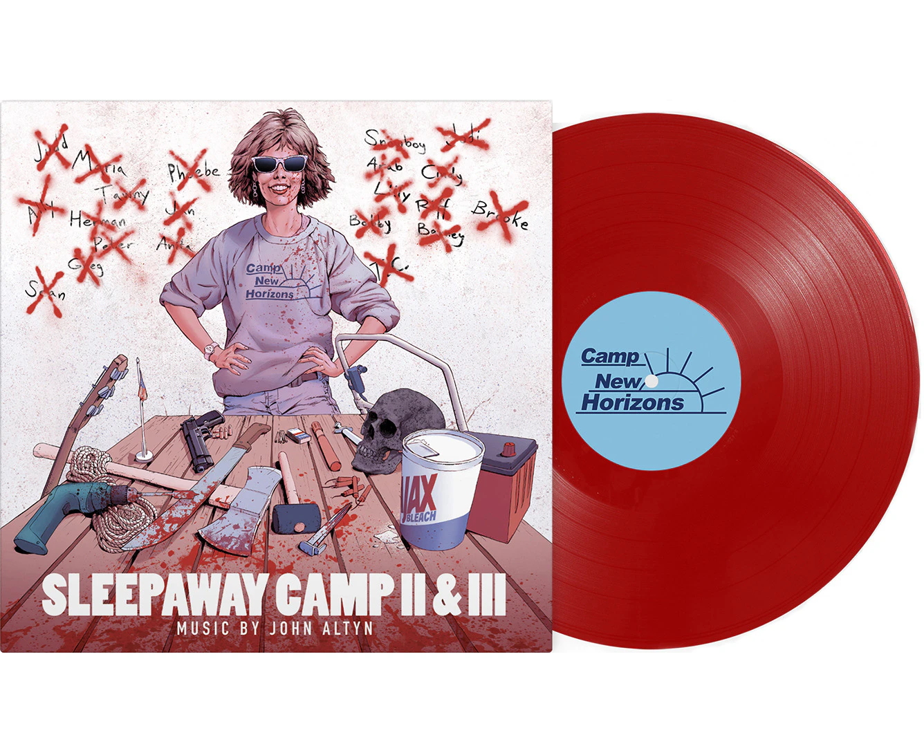 John Altyn - Sleepaway Camp II & III (Original Soundtrack)  [VINYL LP] Colored Vinyl, Extended Play, Gatefold LP Jacket, Ltd USA import