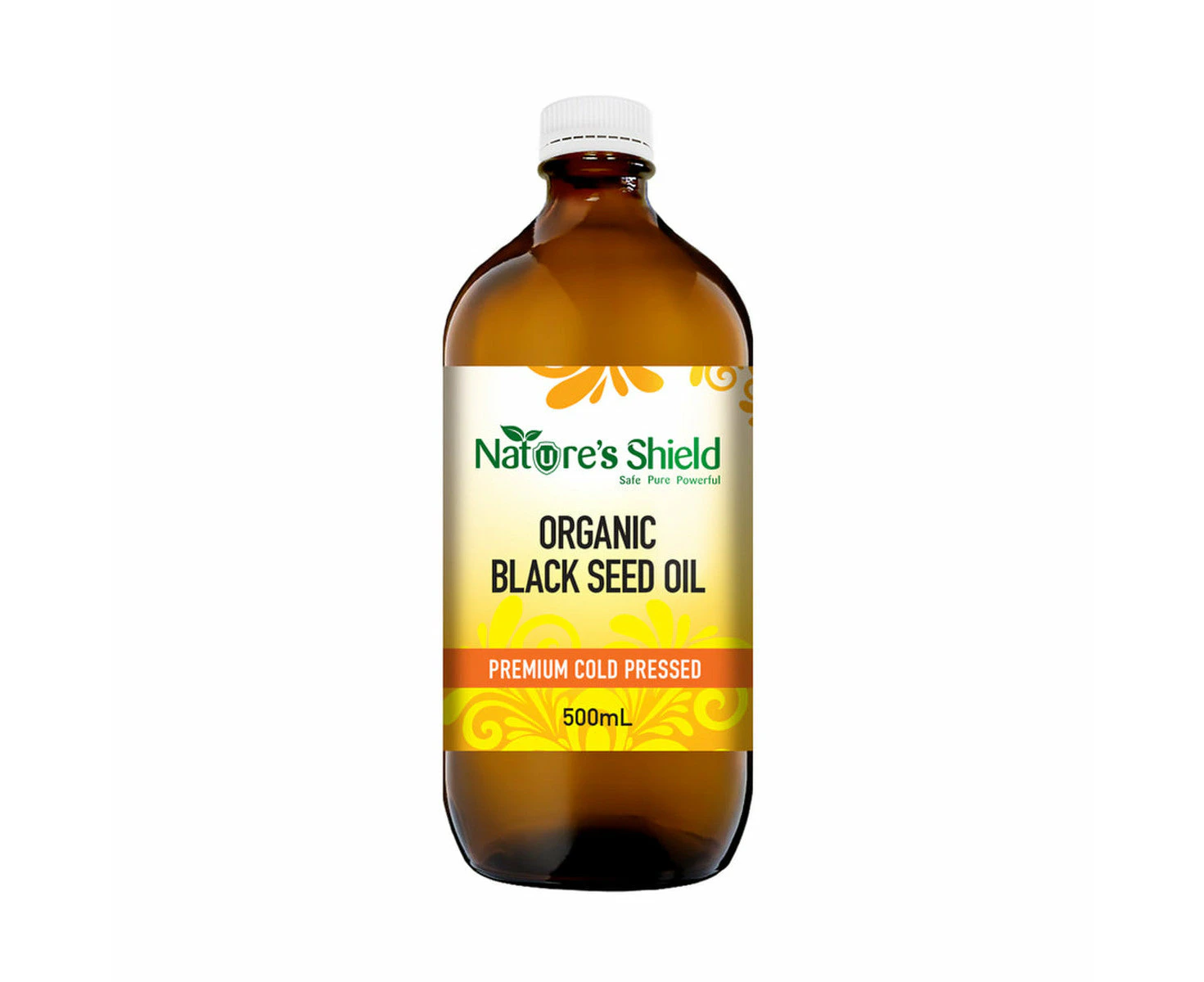 Nature's Shield Organic Black Seed Oil 500ml