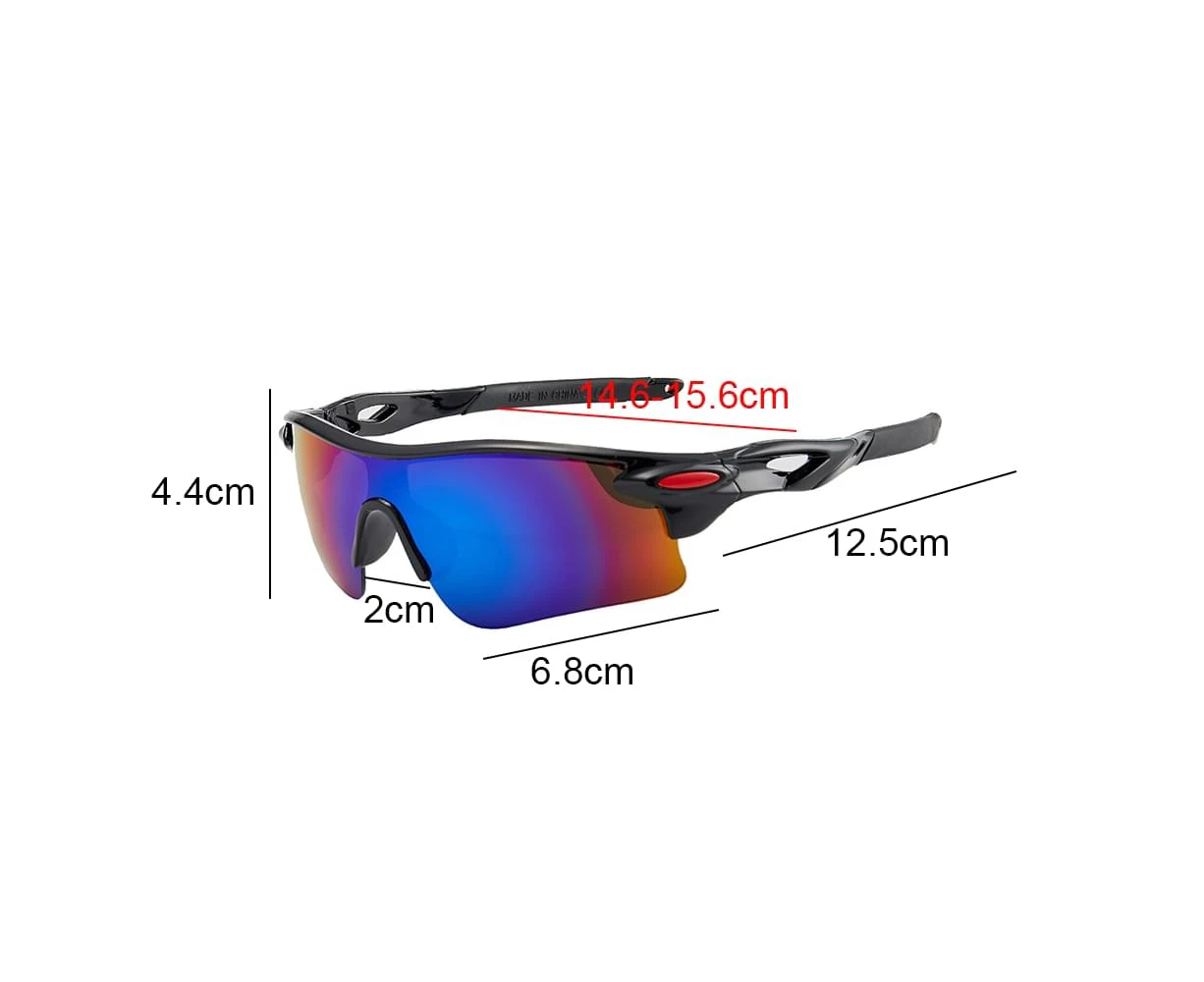 Summer sunglasses windproof insect polarised sports, night vision sunglasses cycling running fishing glasses