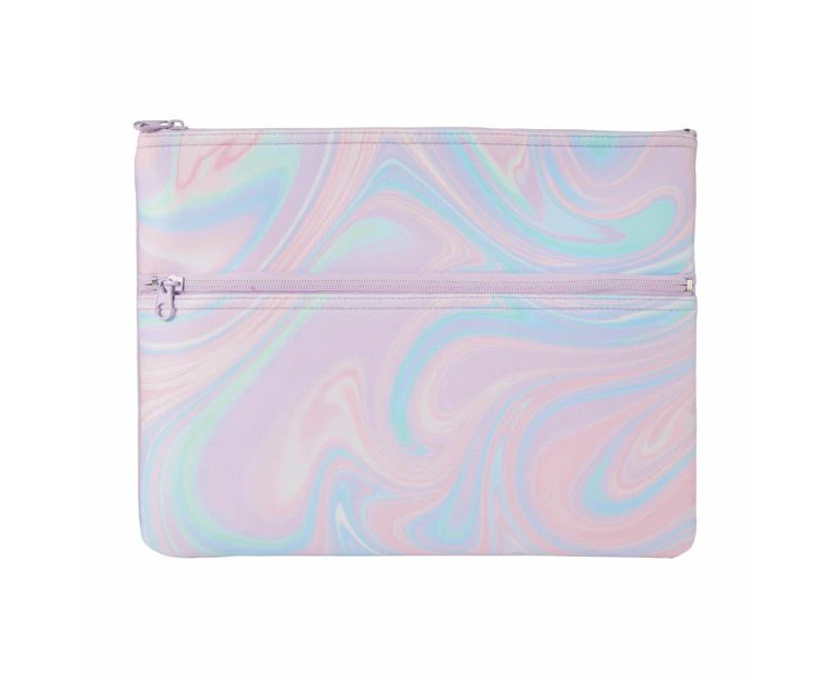 Pencil Case, Pastel Swirl - Anko