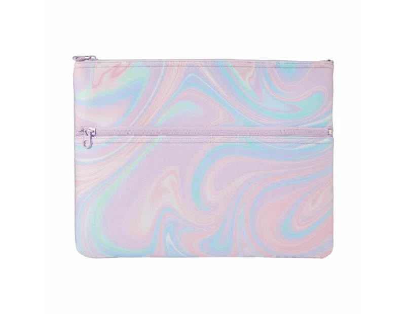 Pencil Case, Pastel Swirl - Anko