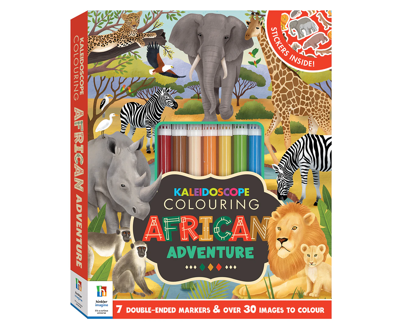 Kaleidoscope African Adventure Colouring Kit