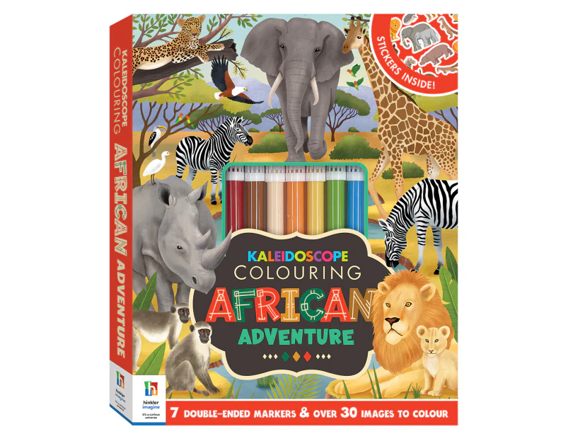 Kaleidoscope African Adventure Colouring Kit