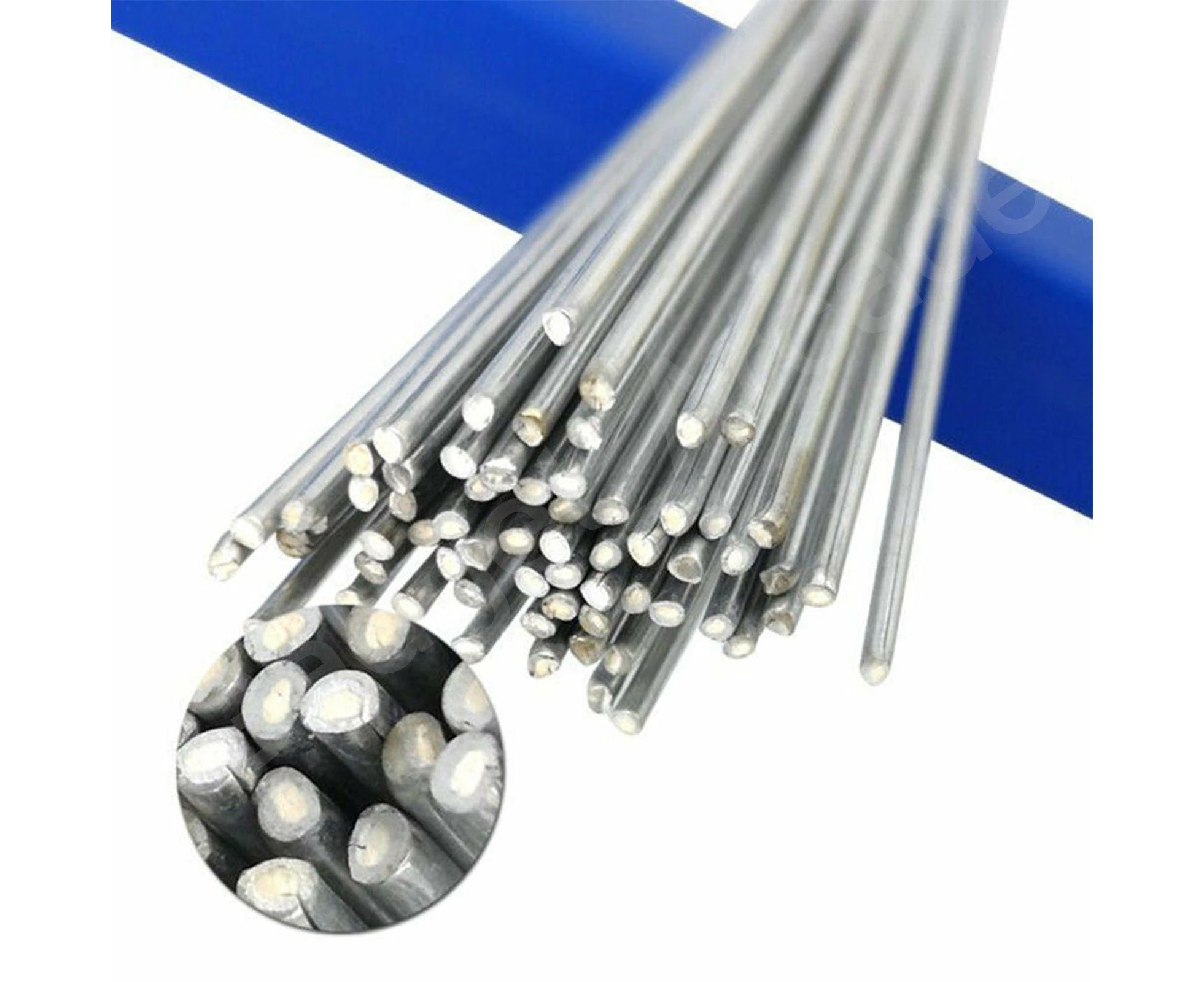 Low Temperature Aluminium Welding Rod Solution Electrodes Strikes Melt 2.0*330mm - 50Pcs with tube