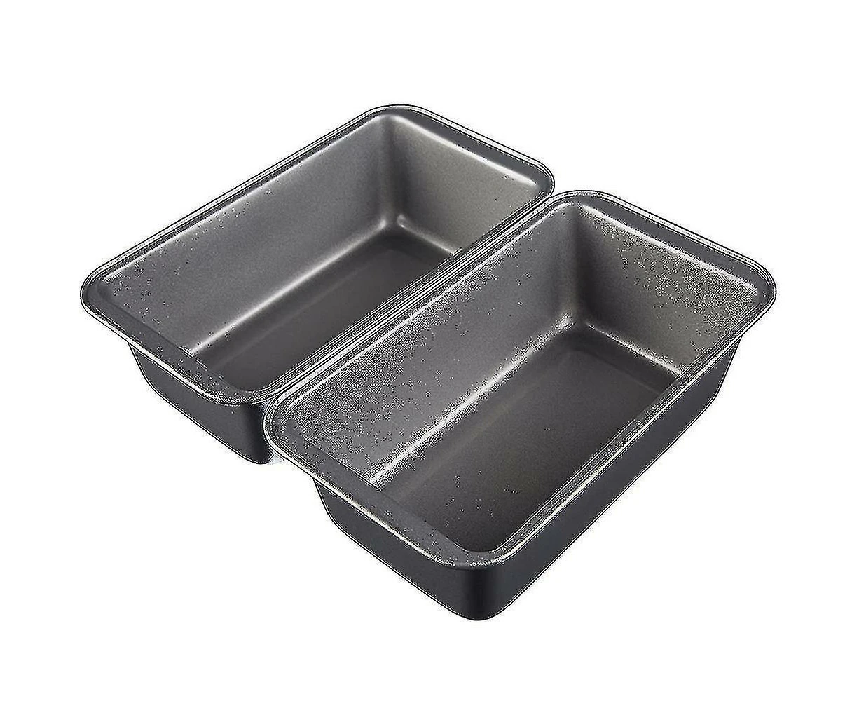 2pcs Baking Non-stick Toast Bread Mold Pound Cake Mold Rectangular Box