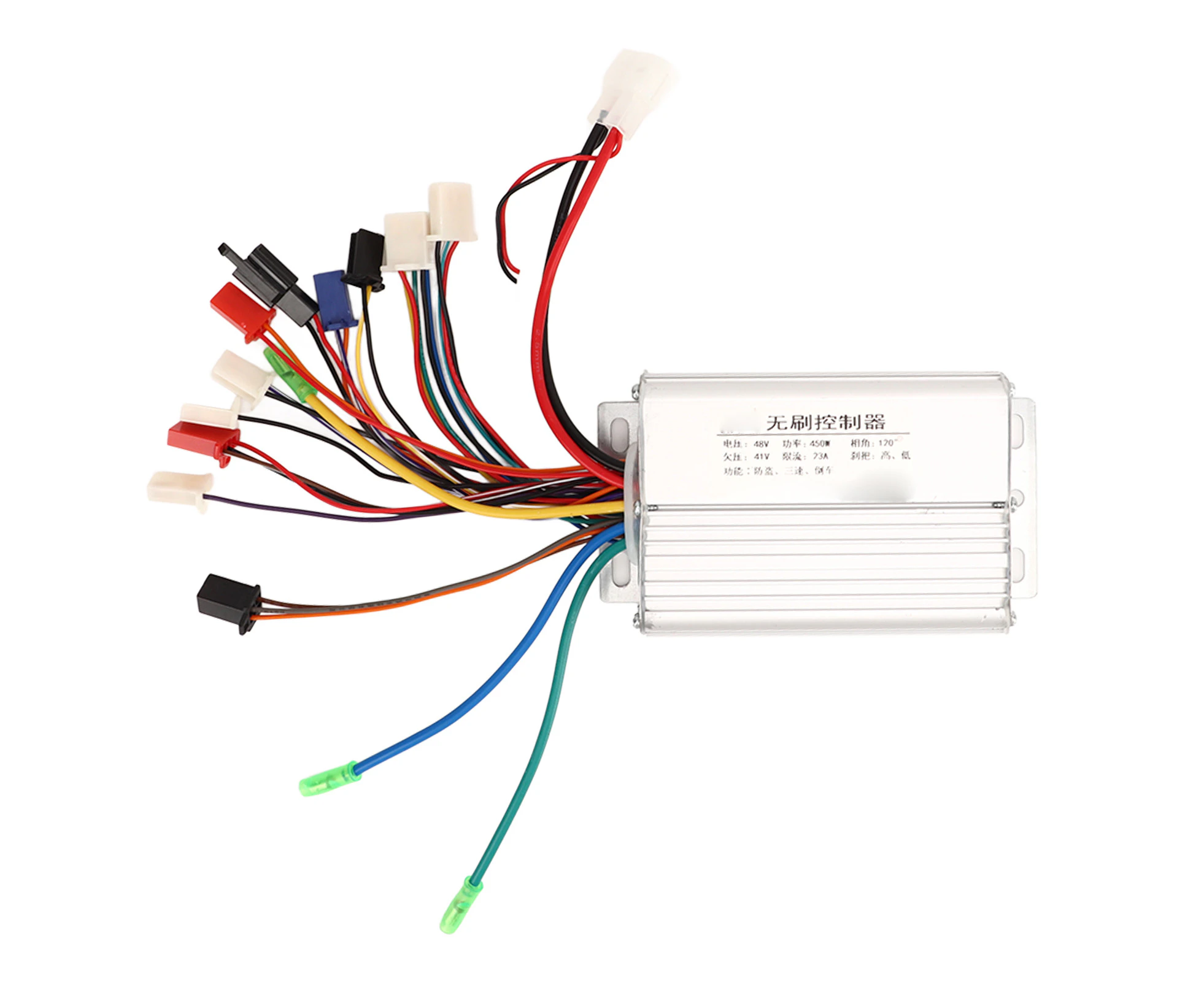 48V 450W Electric Bicycle Brushless Controller 9 Tube Brushless Controller for Scooter Electric Tricycle