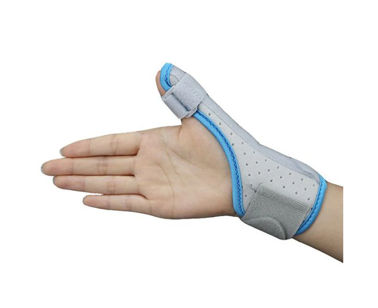 Thumb Splint Brace Reversible Thumb and Wrist Stabilizer Splint for Thumb Trigger Finger Arthritis Tendonitis Sprained and Carpal Tunnel Supporting