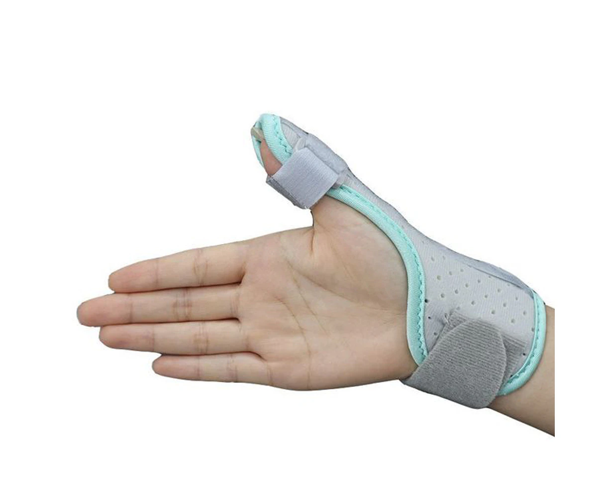 Thumb Splint Brace Reversible Thumb and Wrist Stabilizer Splint for Thumb Trigger Finger Arthritis Tendonitis Sprained and Carpal Tunnel Supporting