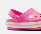 Crocs Toddler Crocband Clogs - Electric Pink/Cantaloupe