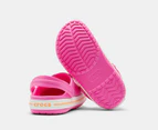 Crocs Toddler Crocband Clogs - Electric Pink/Cantaloupe