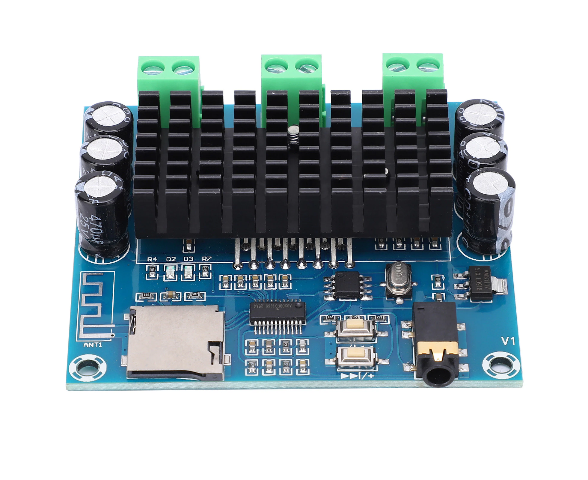 Power Amplifier Board Bluetooth 5.0 Digital 2 Channels Audio Module Components XHA272