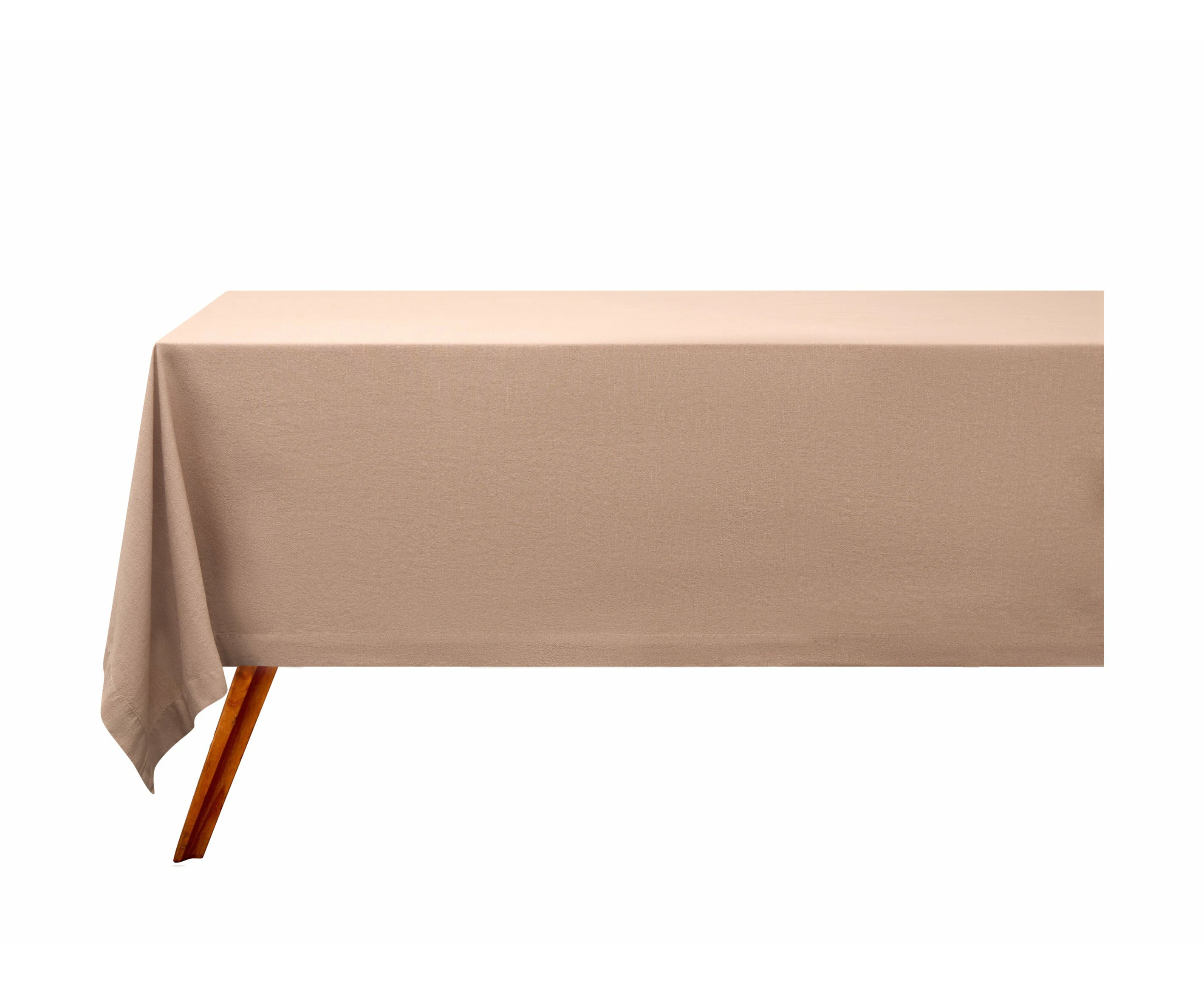 Maxwell & Williams 300x150cm Latte Cotton Classics Rectangular Tablecloth