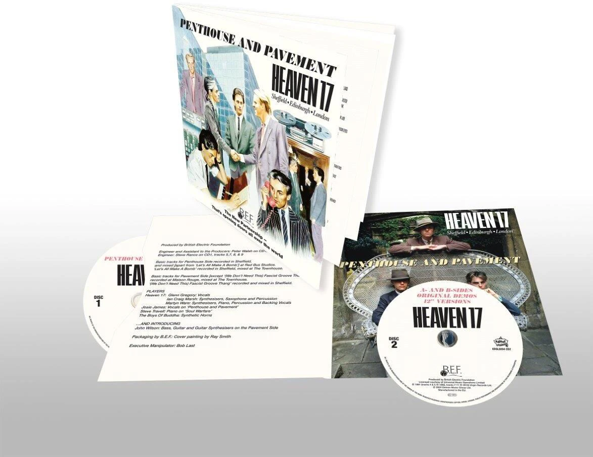 Heaven 17 - Penthouse & Pavement - Deluxe Gatefold  [COMPACT DISCS] Gatefold LP Jacket, Deluxe Ed, UK - Import USA import