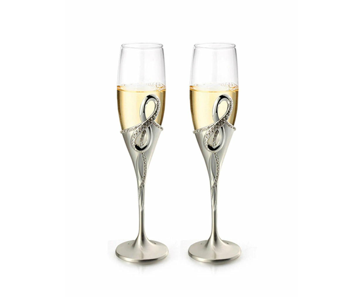 Whitehill Barware - Infinity Flutes Pair