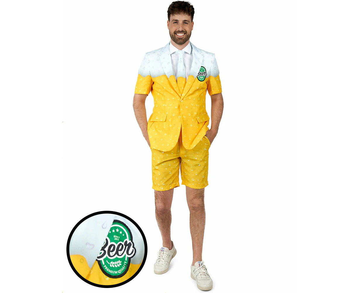 Beer Yellow Summer Mens Suitmeister