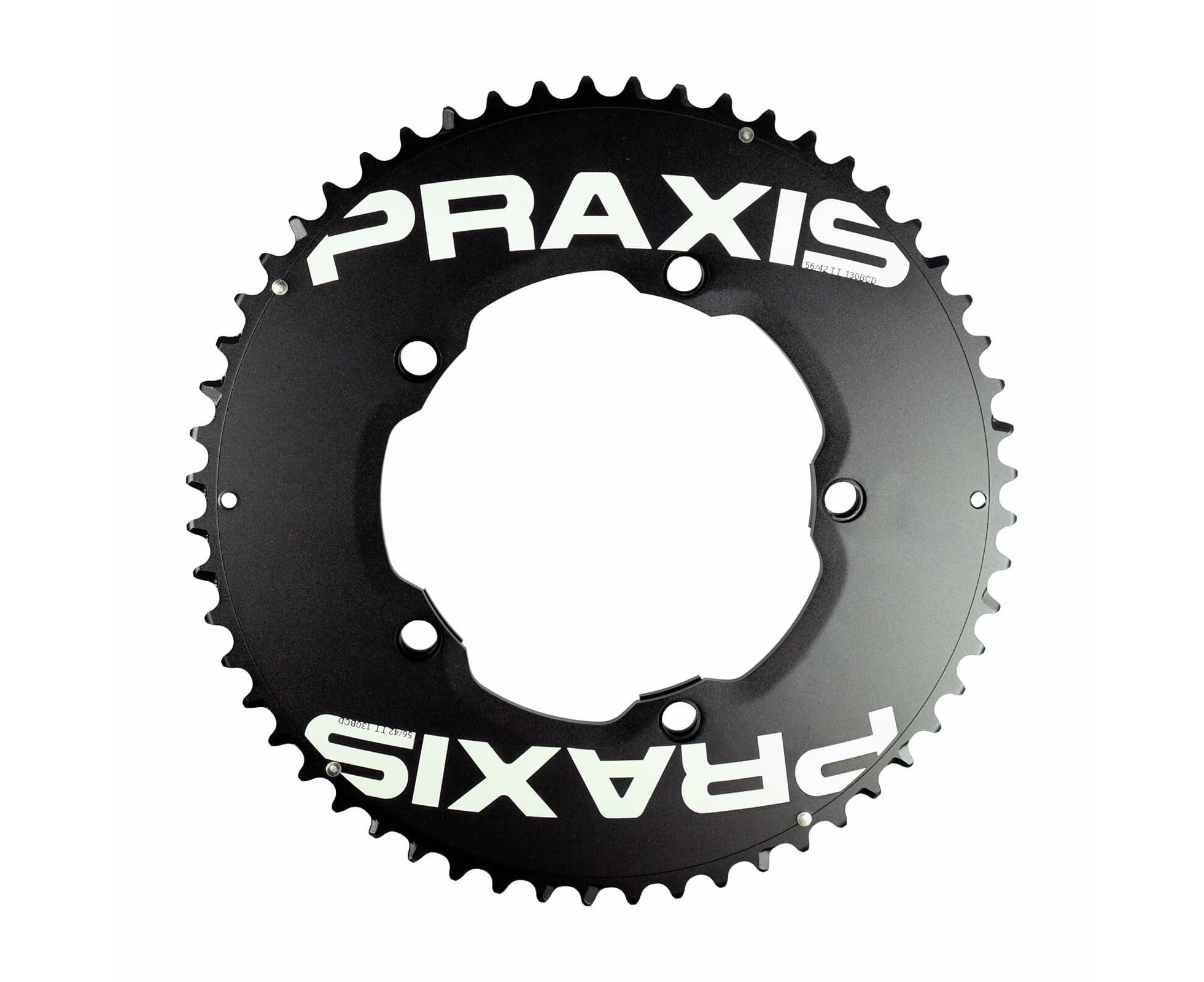 Praxis 2x Chainrings (Road) 110/130BCD - 52/36t 110BCD AERO 10/11/12s