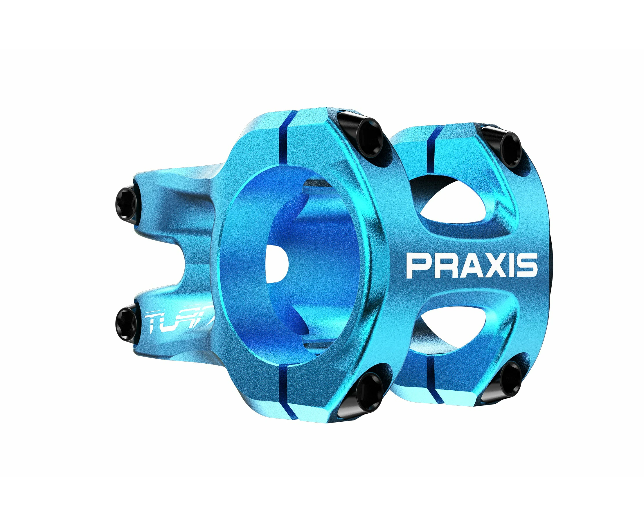 Praxis TURN MTN Stem - Aqua, 35- 40mm