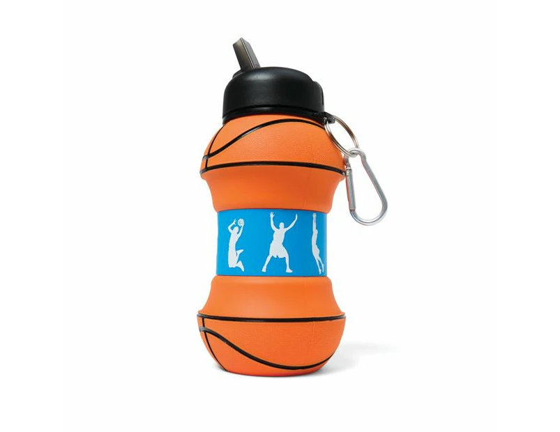 520ml Basketball Pop-Up Collapsible Drink Bottle - Anko