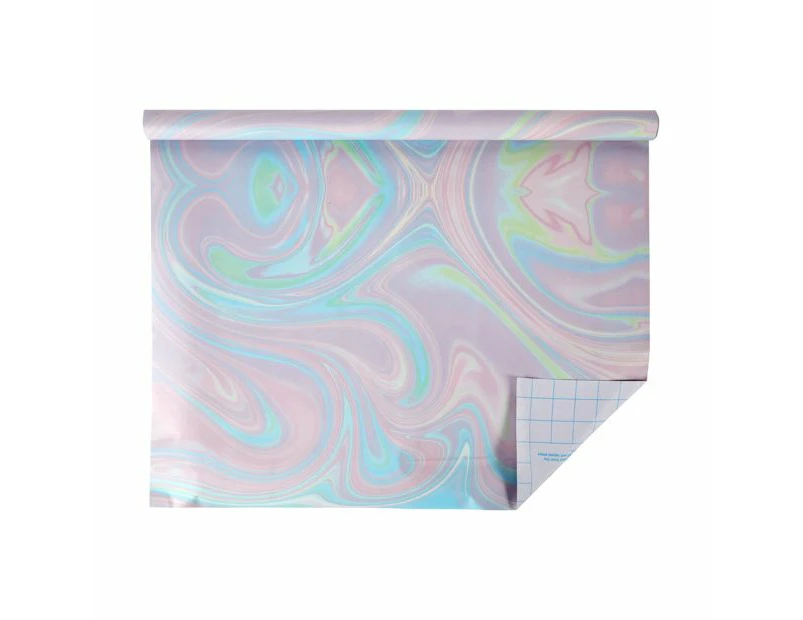 1m Self Adhesive Book Cover, Tie Dye - Anko