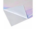 2m Self Adhesive Book Cover, Iridescent - Anko