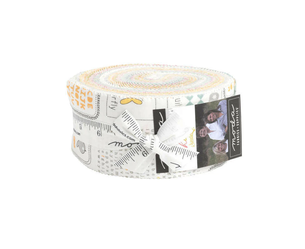 Moda Shine Jelly Roll 2.5" Fabric Strips by Sweetwater Quilting Sewing Craft