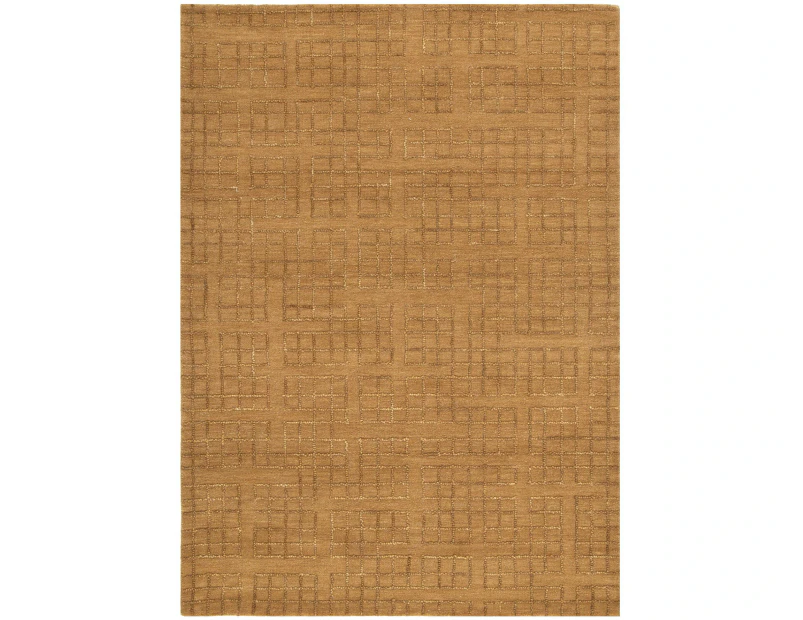 Abasco Sudan Brown Knitted Wool Rug