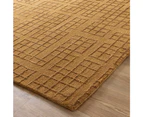 Abasco Sudan Brown Knitted Wool Rug